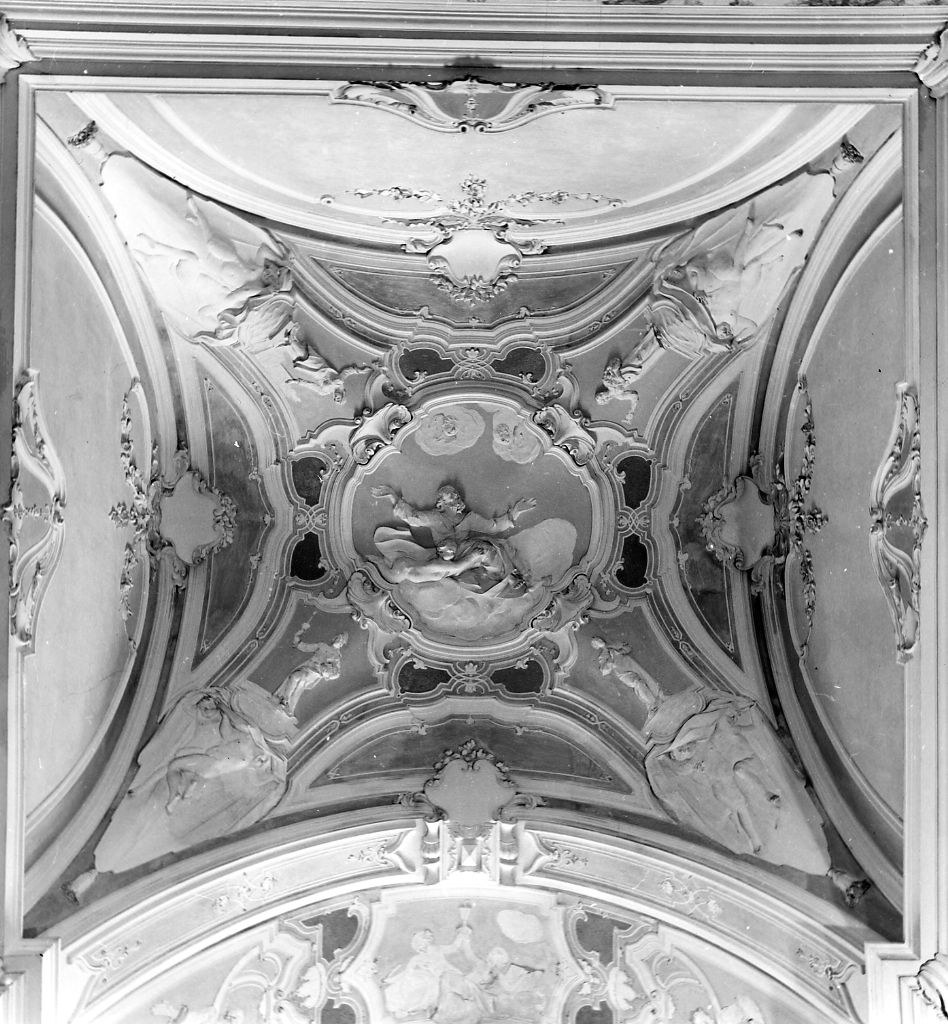 storie della vita di San Giovanni Battista e di San Pietro (decorazione plastica) di Somazzi Angiolo Maria (sec. XVIII)