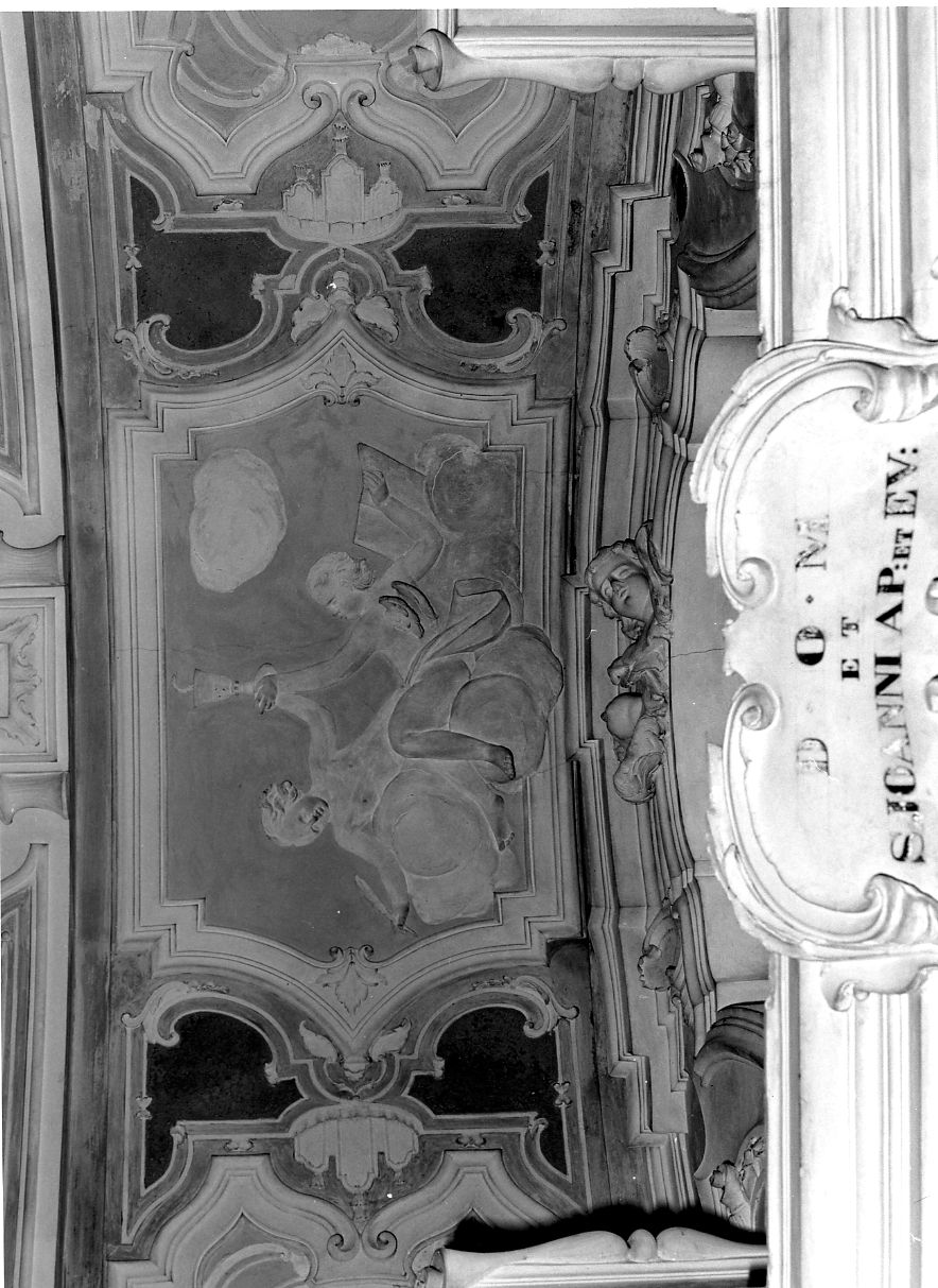 storie della vita di San Giovanni Battista e di San Pietro (decorazione plastica) di Somazzi Angiolo Maria (sec. XVIII)