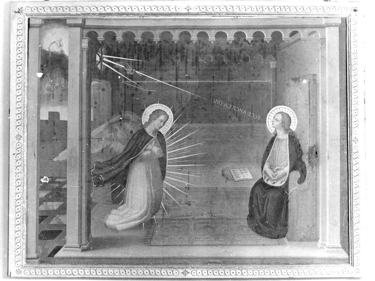 Annunciazione (dipinto) - ambito toscano (secc. XVI/ XVII)