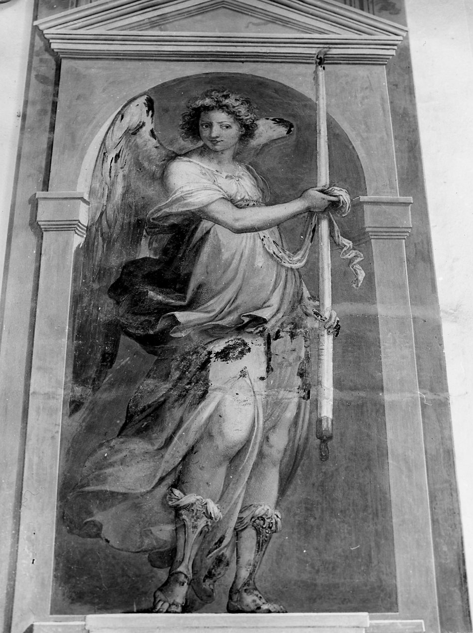 angelo (dipinto) di Barbatelli Bernardino detto Bernardino Poccetti (secc. XVI/ XVII)