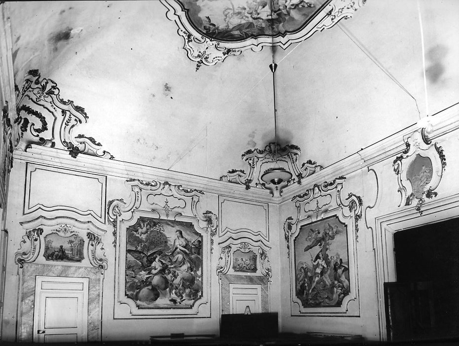 L'acqua e la Terra (decorazione plastico-pittorica) di Tempesti Giovanni Battista (attribuito) (seconda metà sec. XVIII)