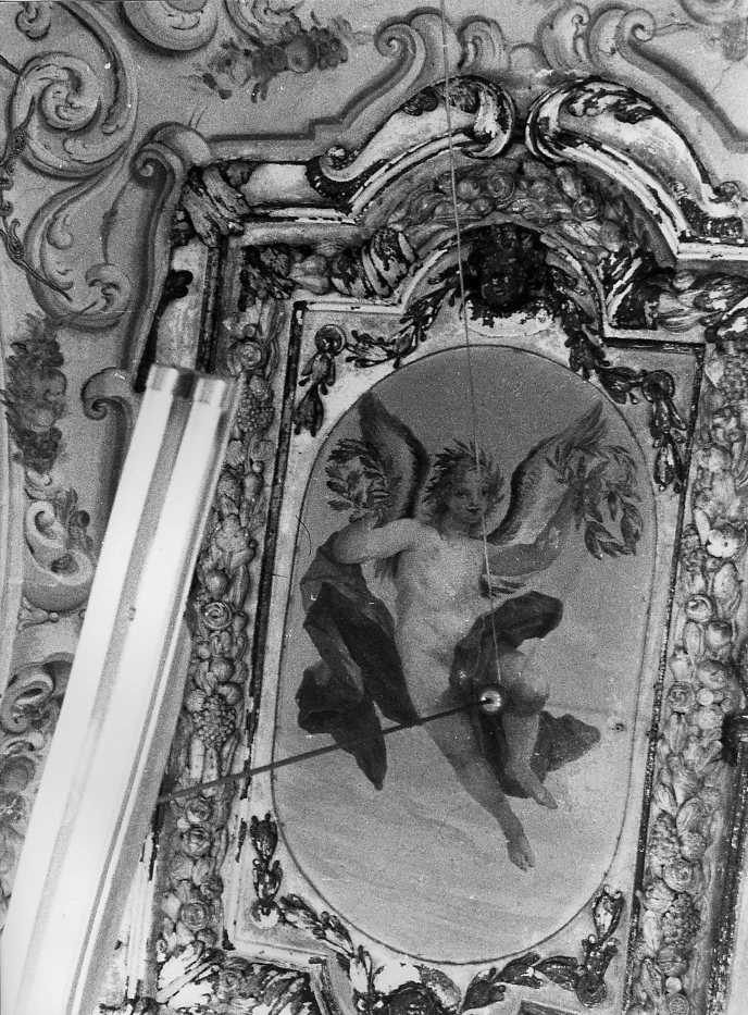 angelo (decorazione plastico-pittorica) di Gherardini Alessandro (attribuito) (sec. XVIII)