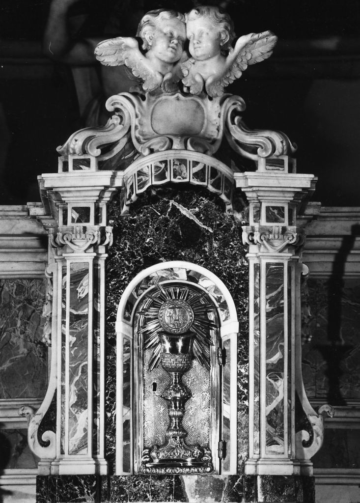 sportello di tabernacolo - bottega toscana (sec. XVIII)