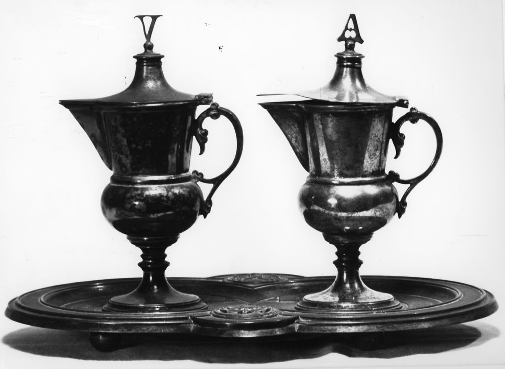 ampolla, coppia - bottega italiana (sec. XX)