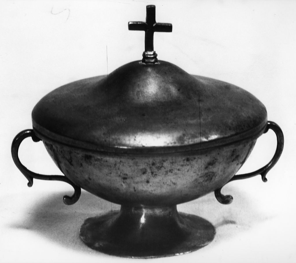 pisside - bottega italiana (sec. XVIII)