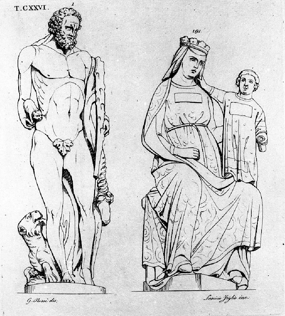 Madonna col Bambino (statua) - bottega pisana (sec. XIV)