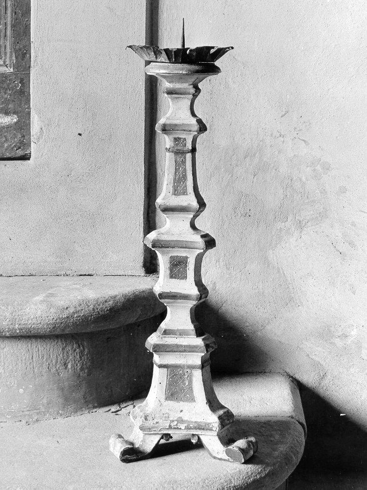 candeliere, serie - bottega italiana (sec. XIX)