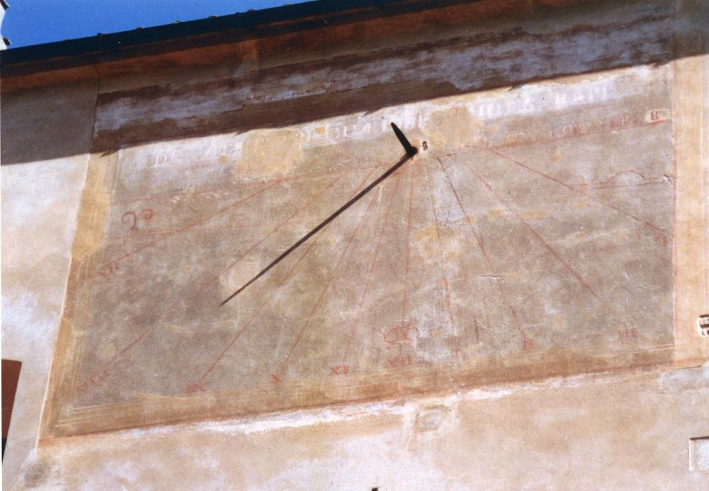 orologio solare - bottega pisana (?), bottega pisana (?), bottega pisana (?) (seconda metà sec. XVII)