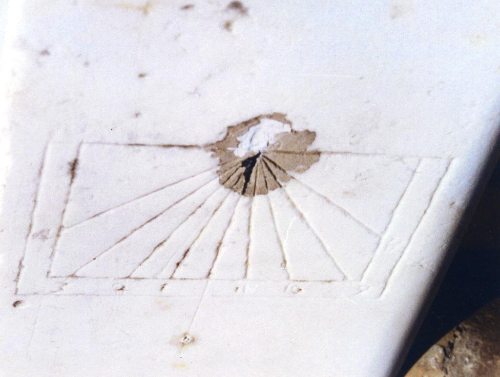 orologio solare - bottega pisana (?), bottega pisana (?), bottega pisana (?) (prima metà sec. XIX)