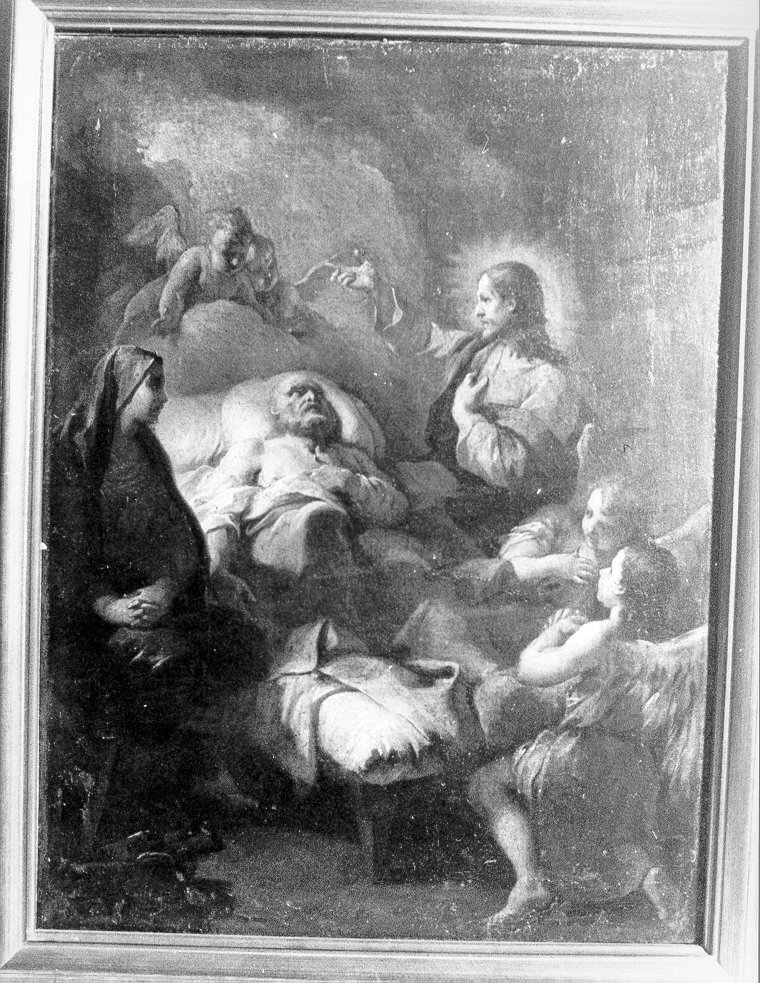 morte di San Giuseppe (dipinto) - ambito italiano (sec. XVIII)