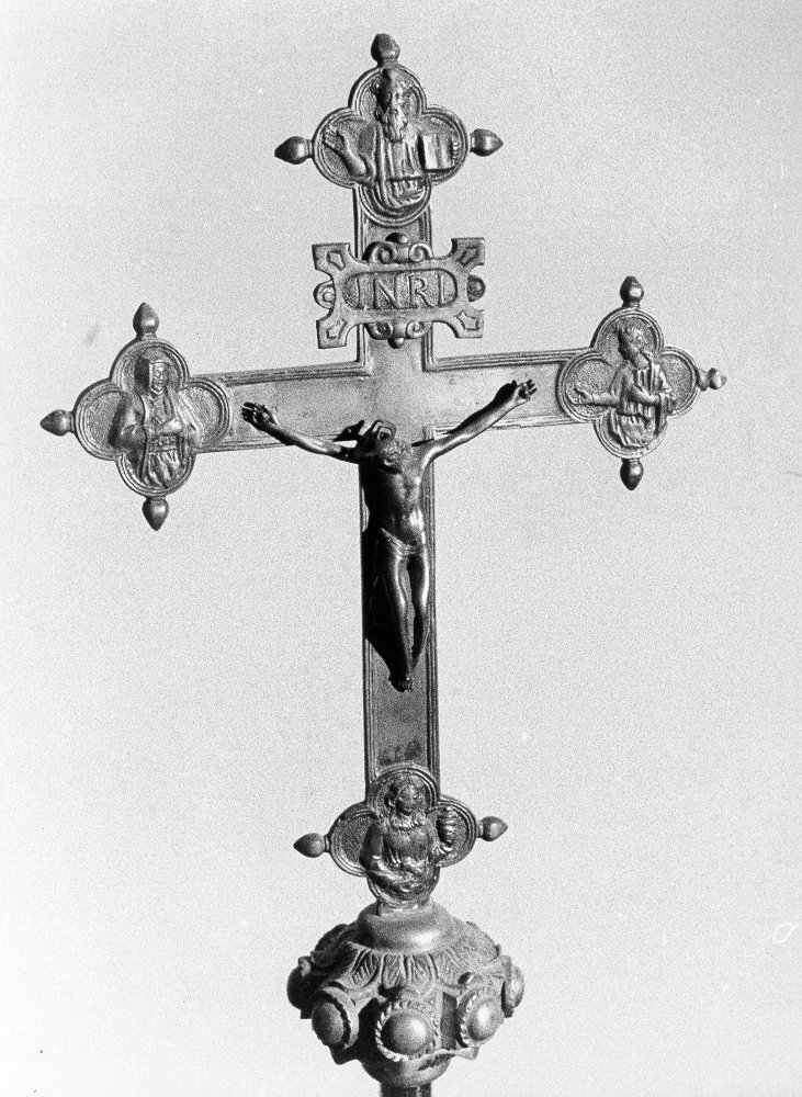 croce processionale - bottega italiana (sec. XVI)