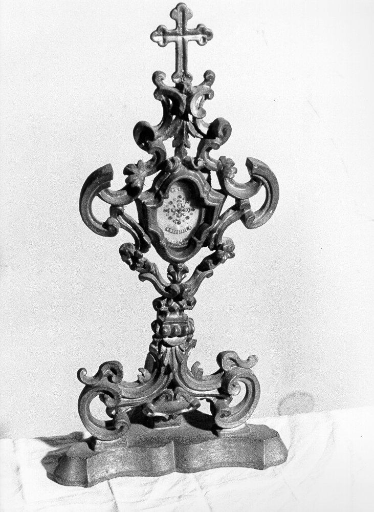 reliquiario - bottega italiana (sec. XVIII)