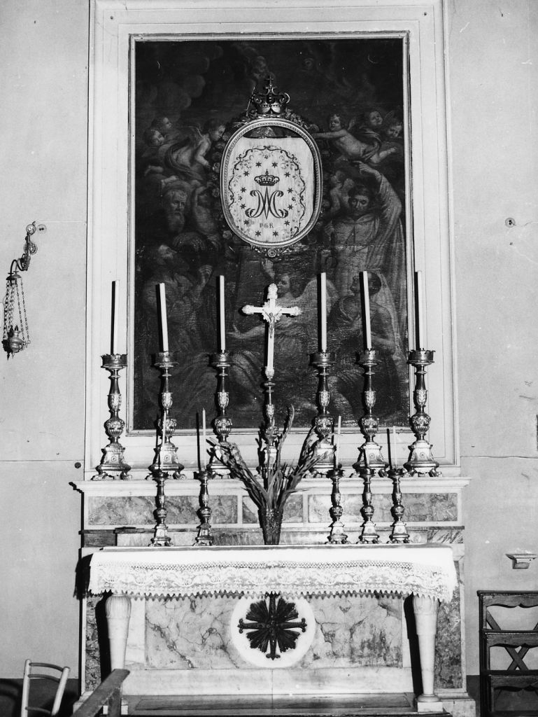 altare - a mensa - bottega italiana (sec. XIX)