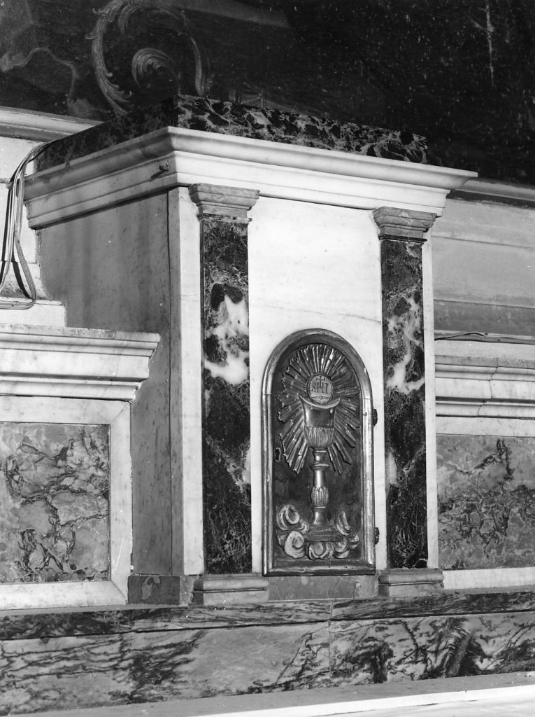 tabernacolo - bottega italiana (sec. XIX)