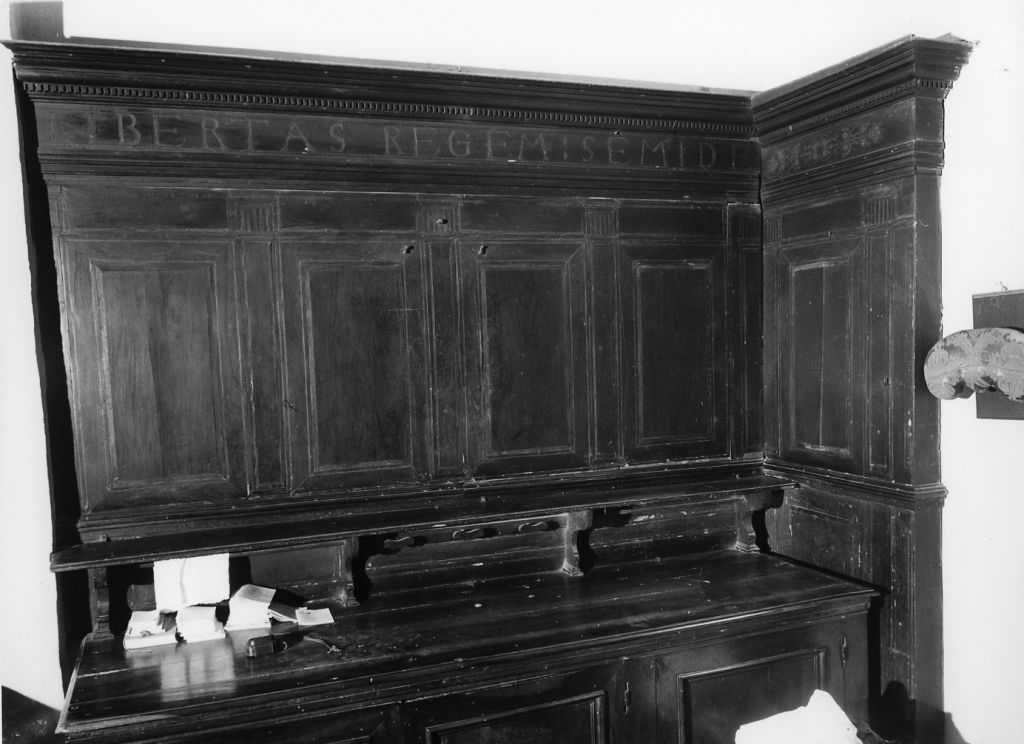 dossale - bottega italiana (secc. XV/ XVI)