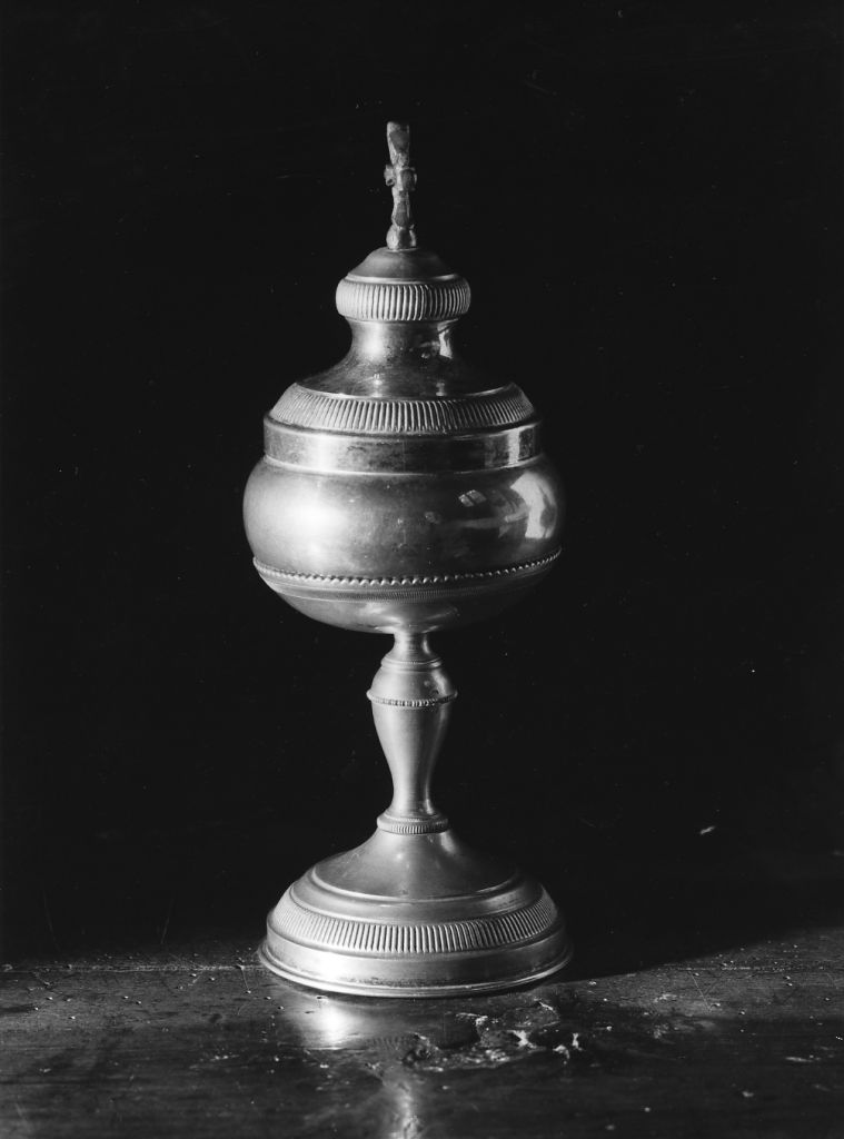 pisside - bottega italiana (sec. XIX)