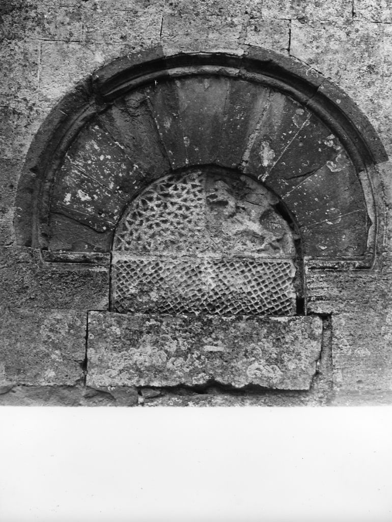 lunetta, opera isolata - bottega italiana (sec. XIV)