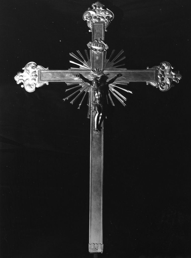 croce - bottega italiana (sec. XVII, sec. XIX)