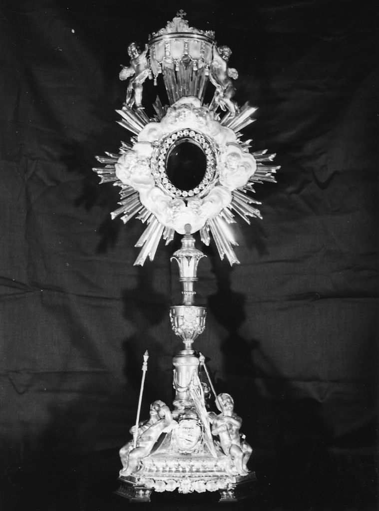 reliquiario - bottega italiana (sec. XIX)