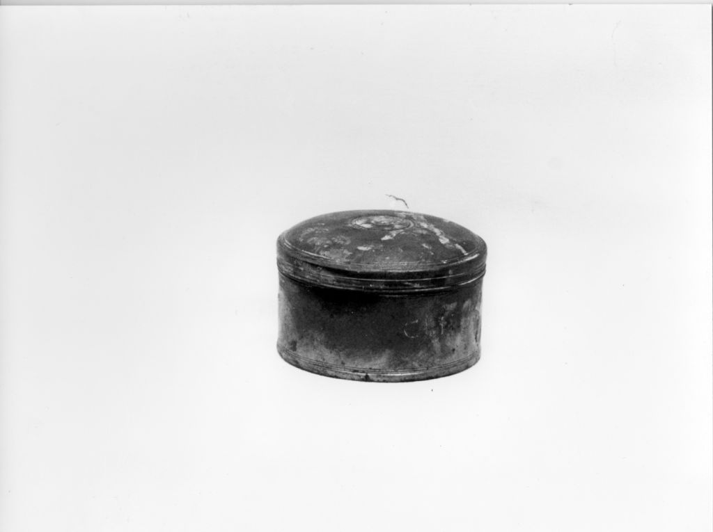 custodia - di vasetti per oli santi - bottega toscana (sec. XVII)