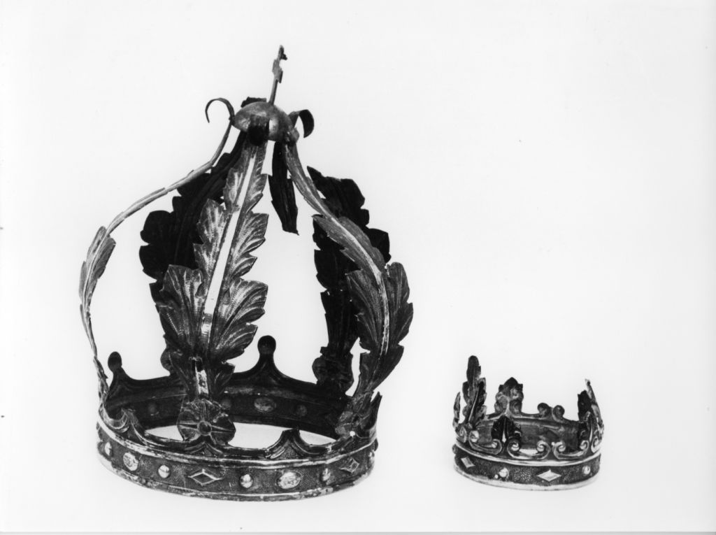 corona da statua - bottega toscana (fine sec. XVIII)