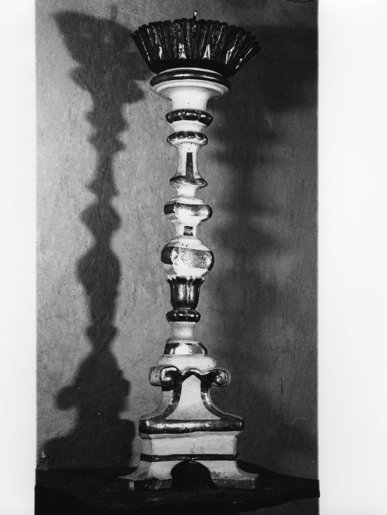 candeliere, serie - bottega toscana (sec. XVIII)