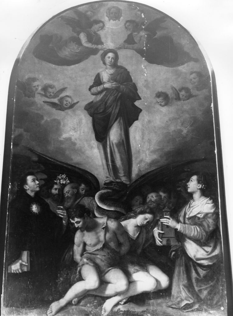 Madonna Immacolata (dipinto) di Santi di Tito (fine sec. XVI)