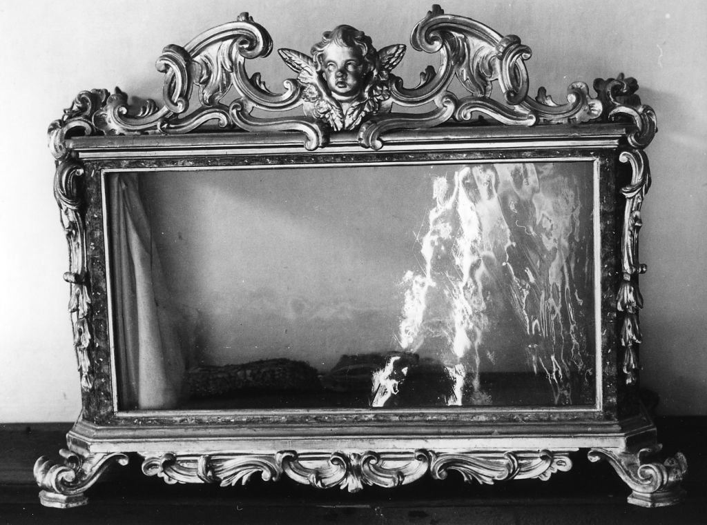 reliquiario - bottega toscana (sec. XVIII)