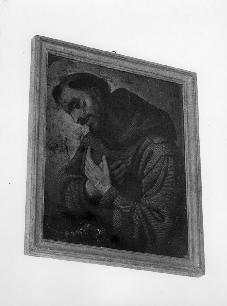 san Francesco d'Assisi (dipinto) - ambito toscano (secc. XVIII/ XIX)