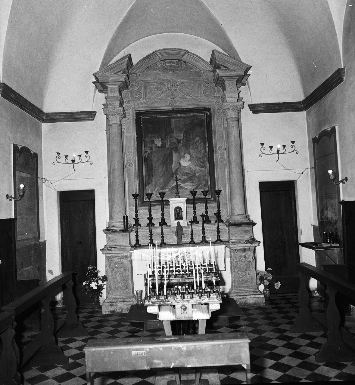 altare, opera isolata - bottega volterrana (sec. XVIII)