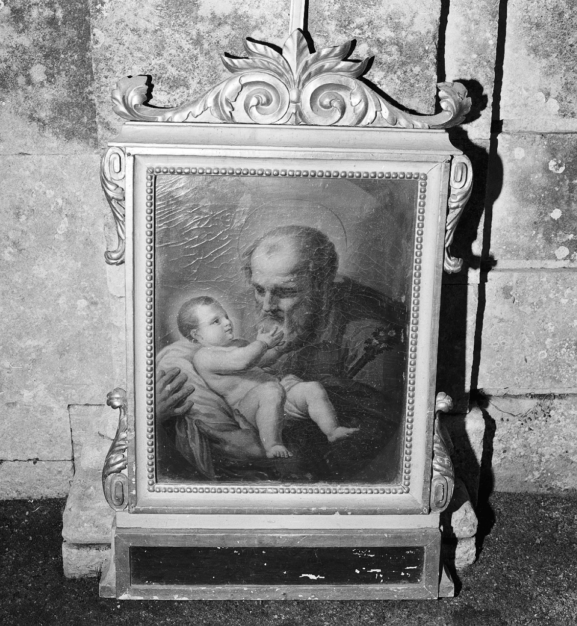 Cristo Crocifisso (cornice, opera isolata) - bottega toscana (sec. XIX)