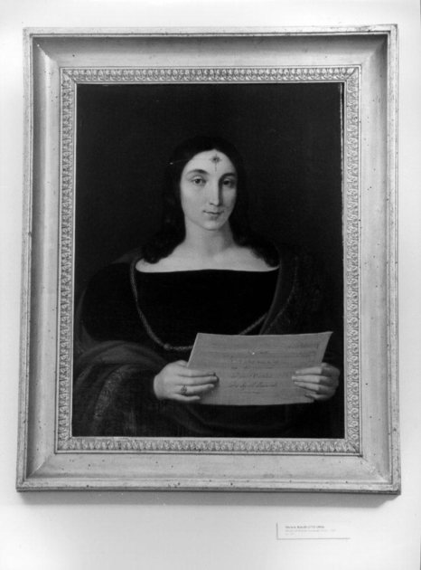 Ritratto di Brigida Lorenzani Nerici, ritratto muliebre (dipinto) di Ridolfi Michele (sec. XIX)