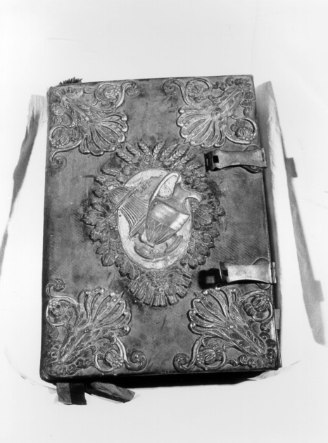 coperta di libro liturgico - ambito italiano (sec. XIX)