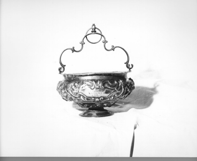 secchiello per l'acqua benedetta - bottega lucchese (sec. XVIII)