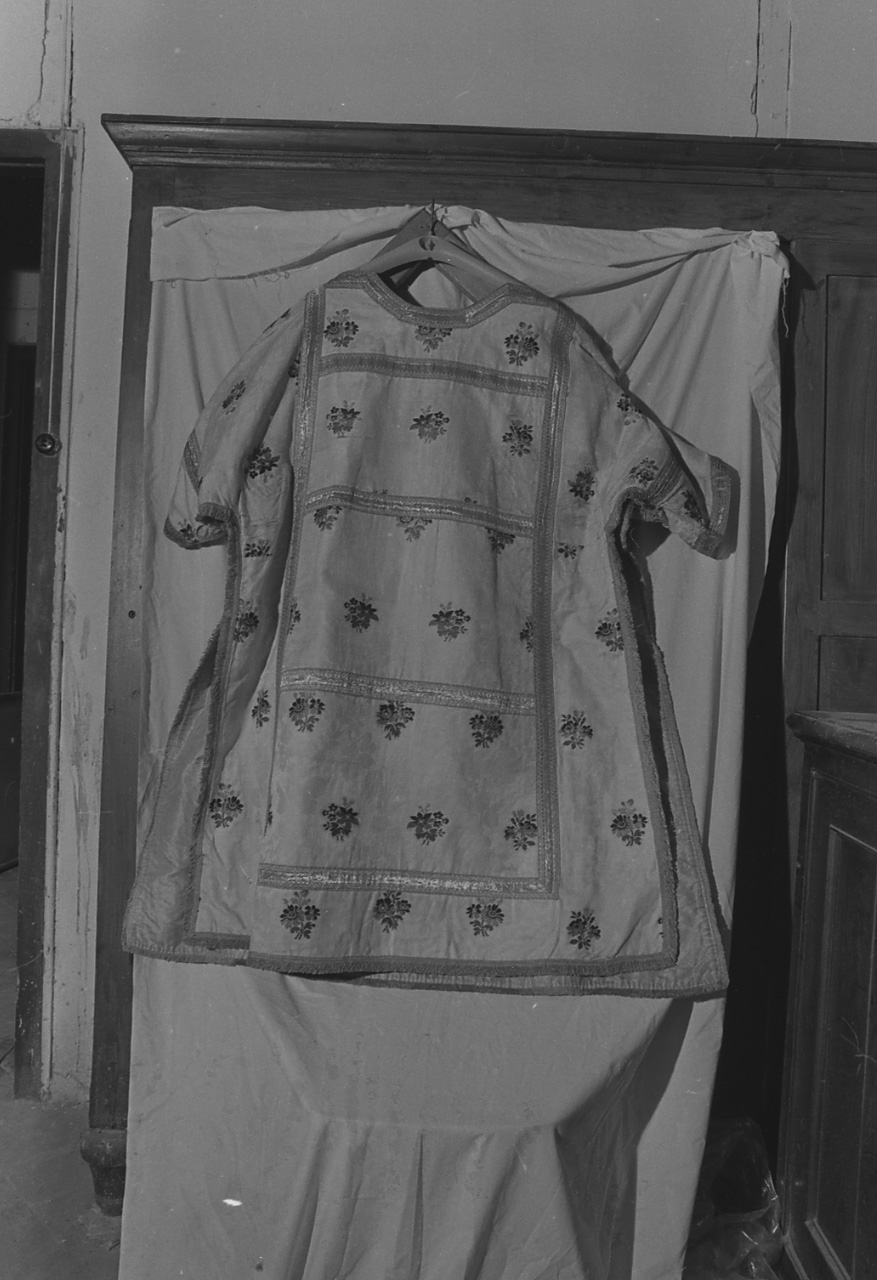 dalmatica, serie - manifattura italiana (seconda metà sec. XVIII)