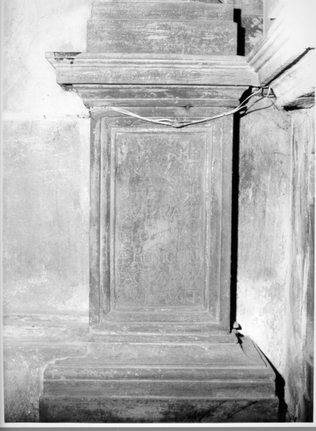 altare - a mensa, opera isolata - bottega toscana (sec. XVII)