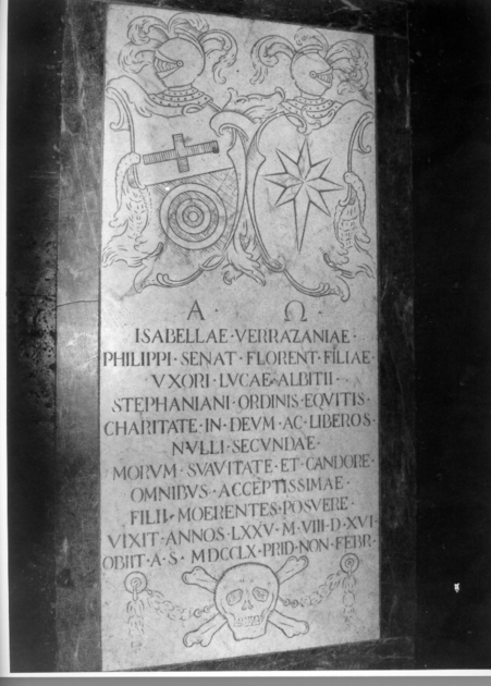 lapide, opera isolata - bottega toscana (sec. XVIII)