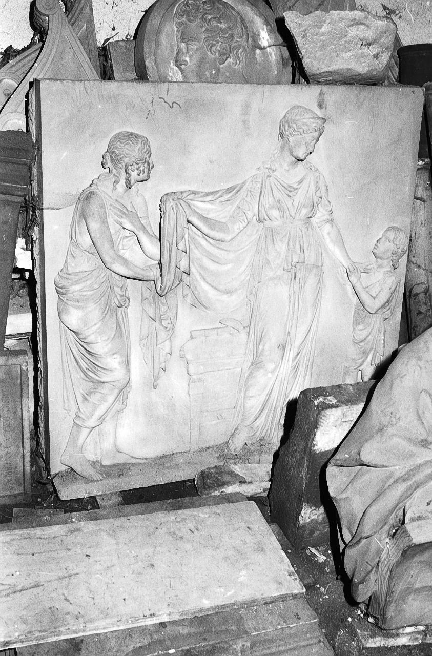 Teresa Wratlislaw Pozzo di Borgo (monumento funebre) di Van Lint Enrico (attribuito) (prima metà sec. XIX)