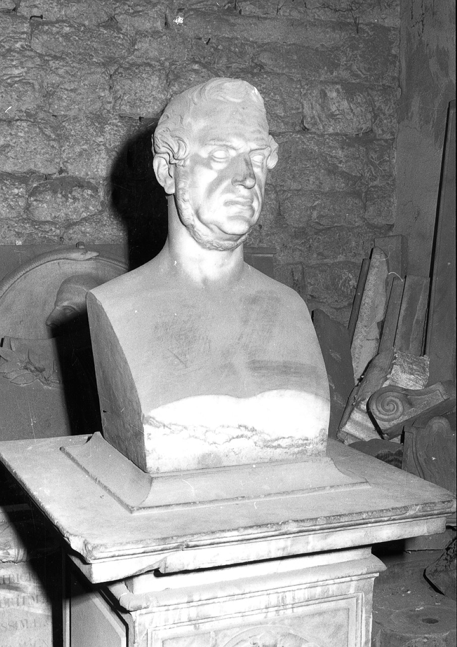 busto di Salvini Salvino (attribuito) (metà sec. XIX)