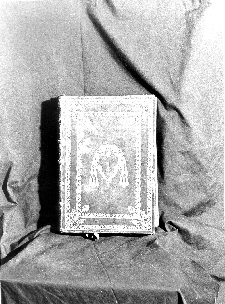 coperta di libro liturgico - bottega veneziana (sec. XVIII)