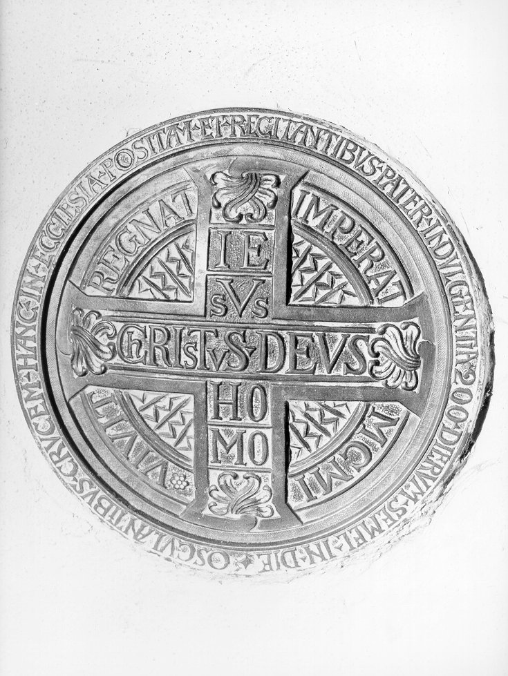 insegna di pellegrinaggio - ambito toscano (sec. XX)