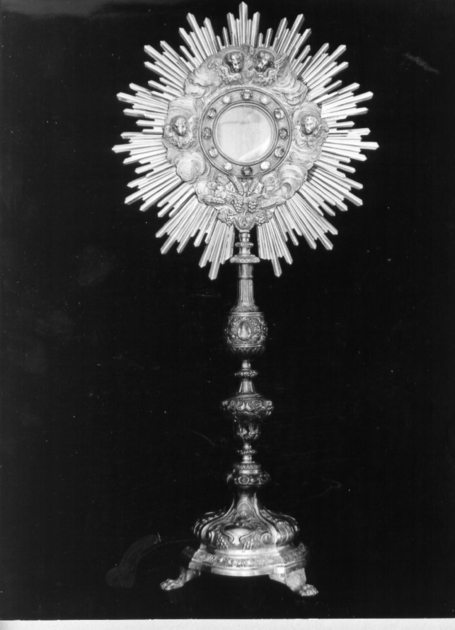 ostensorio - bottega toscana (metà sec. XIX)