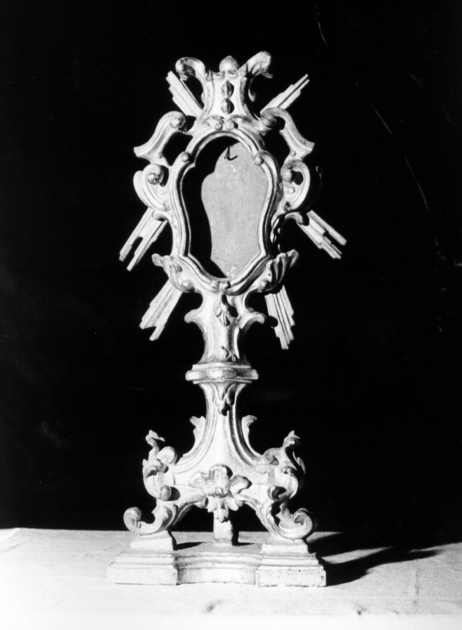 reliquiario, serie - bottega italiana (sec. XVIII)