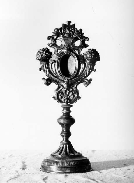reliquiario - bottega italiana (sec. XVIII, sec. XIX)