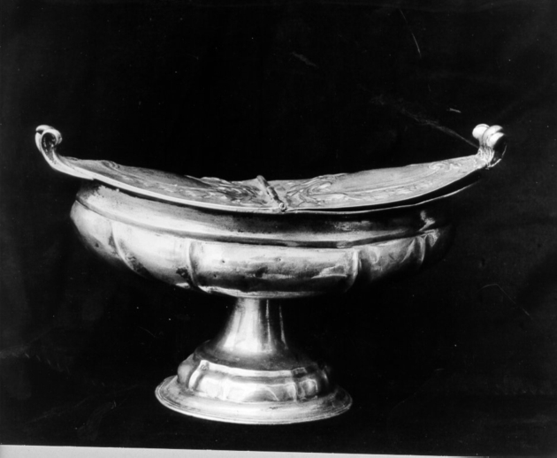 navicella portaincenso - bottega italiana (sec. XVIII)