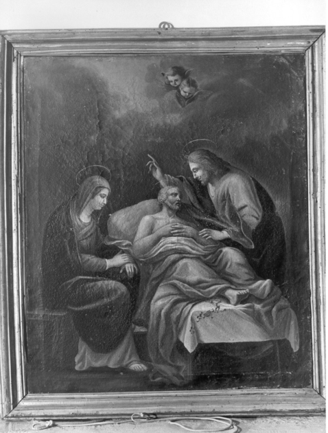 morte di San Giuseppe (dipinto) - ambito toscano (sec. XVIII)