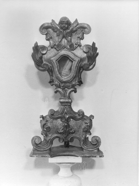 reliquiario, serie - bottega toscana (sec. XVIII)