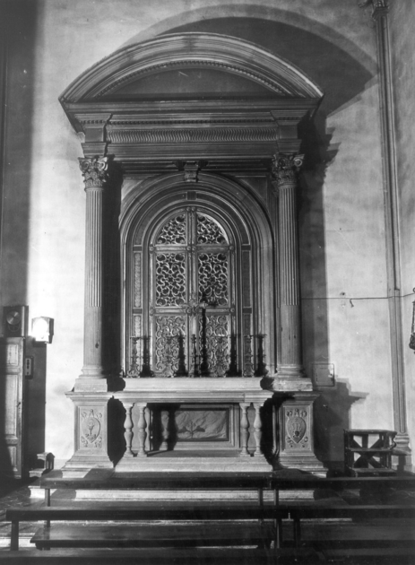 altare - bottega toscana (secc. XVII/ XIX)