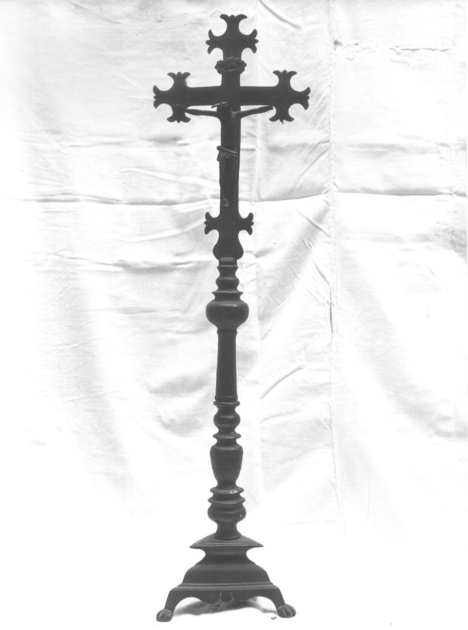 croce stazionale - bottega toscana (secc. XVII/ XVIII)