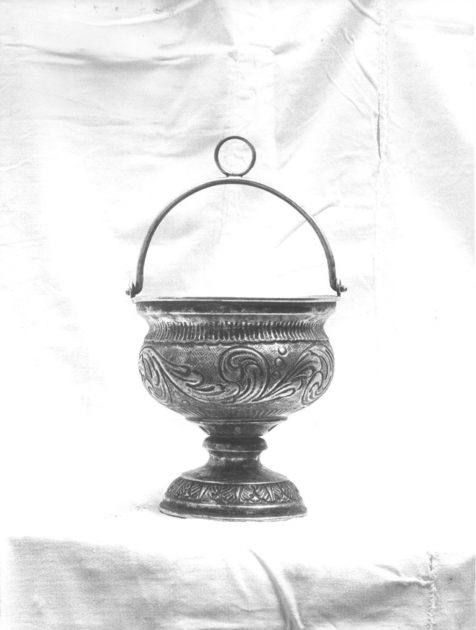 secchiello - bottega toscana (fine sec. XIX)